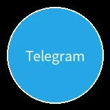 Telegram客服支持图标